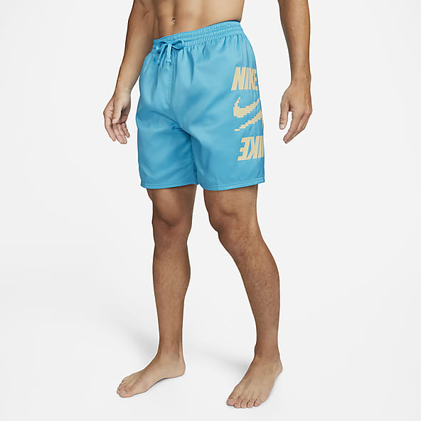 Blue nike swim shorts cheap